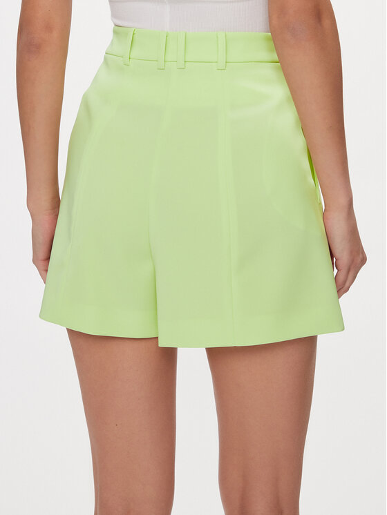Patrizia Pepe Patrizia Pepe Шорти от плат 8P0597/A6F5-G568 Зелен Regular Fit