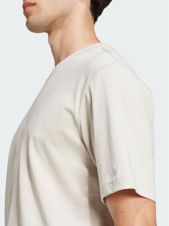 adidas adidas T-Shirt 139497 Beżowy Regular Fit