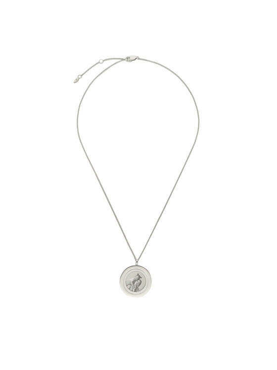 Fossil Colier Harlow Locket JF04737040 Argintiu