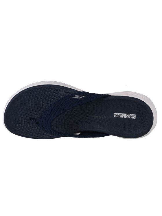 Skechers Skechers Infradito Skechers On The Go 600 Sunny Blu scuro