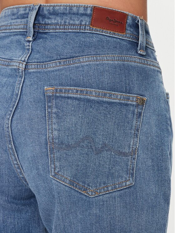 Pepe Jeans Pepe Jeans Jeans hlače PL204591 Modra Tapered Fit
