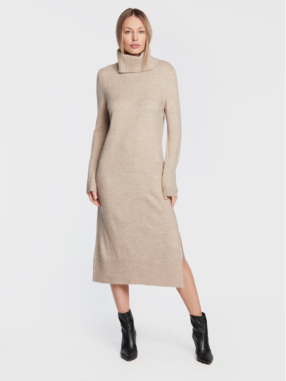 ONLY ONLY Rochie tricotată Brandie 15214595 Bej Regular Fit