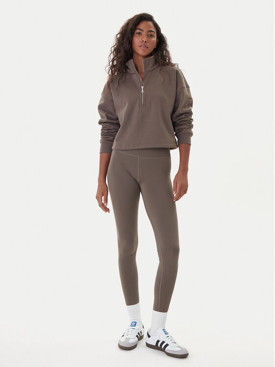 Girlfriend Collective Girlfriend Collective Суитшърт Vega 2024 Бежов Relaxed Fit