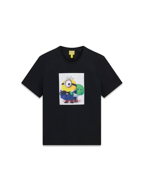 Guess Guess T-Shirt 183588 Černá Classic Fit