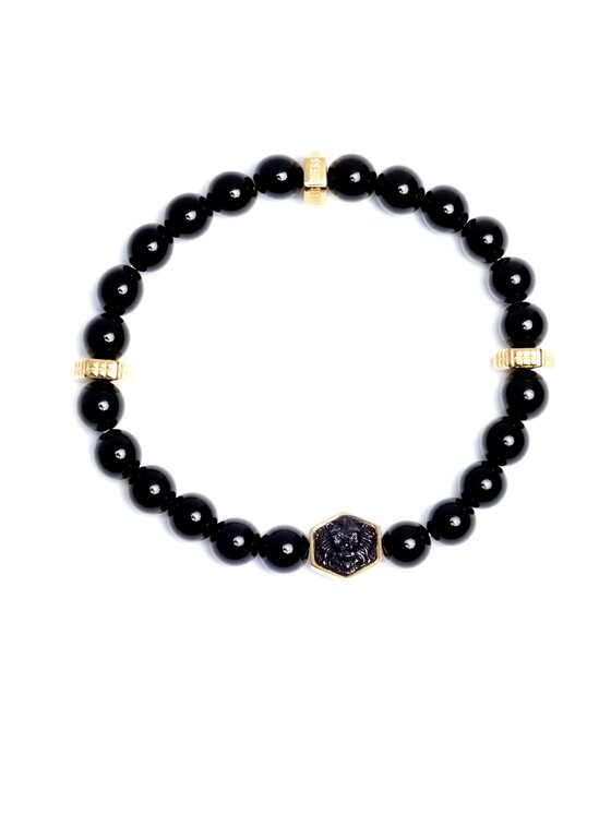 Guess Guess Bransoletka JUMB06005JW-YGBK Czarny