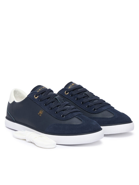 Tommy Hilfiger Tommy Hilfiger Сникърси Th Chic Low Vulc FW0FW09391 Тъмносин