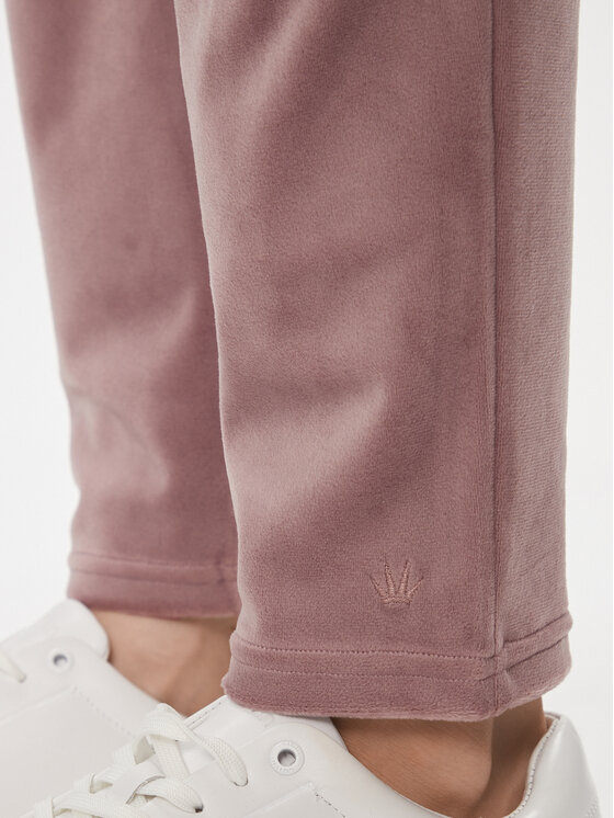 Triumph Triumph Spodnji del pižame Cozy Comfort Velour Trousers 10216539 Rjava Regular Fit