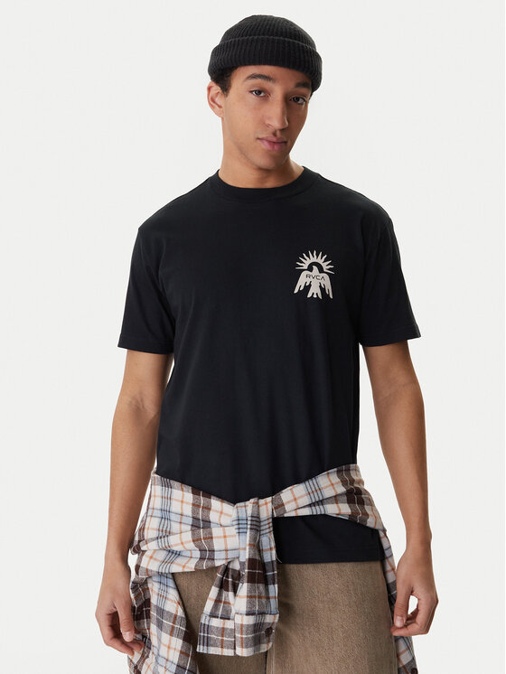 RVCA RVCA T-Shirt Las Cruces EVYZT00279 Černá Regular Fit