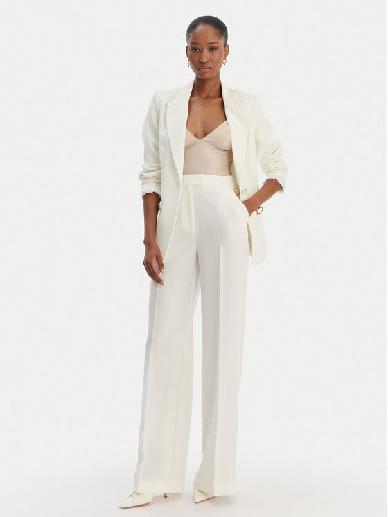 Marciano Guess Marciano Guess Текстилни панталони 6RGB03 7357A Екрю Regular Fit