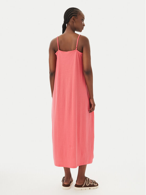 Vero Moda Vero Moda Лятна рокля Luna 10286077 Коралов Regular Fit