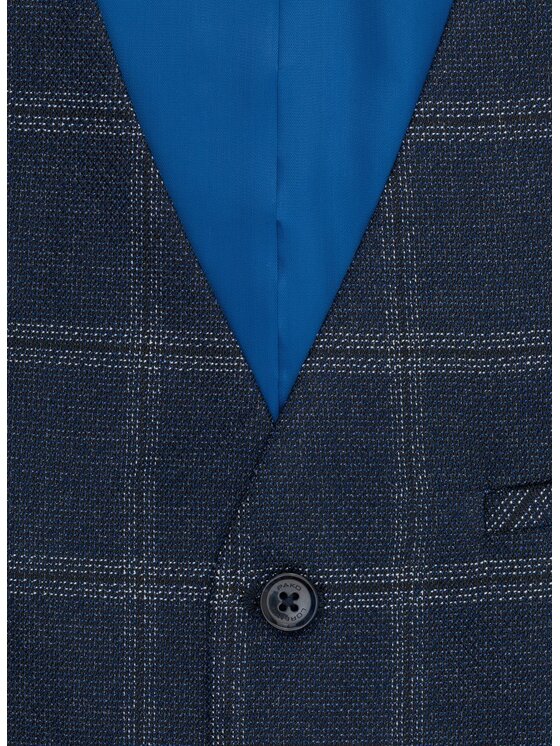 Pako Lorente Pako Lorente Kamizelka P23WF-8X-005 Granatowy Slim Fit