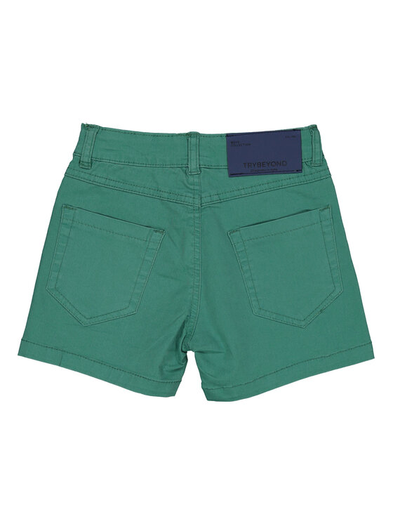 Pantaloncini di tessuto 999 61484 02 M Verde