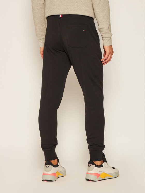 Tommy Hilfiger Tommy Hilfiger Spodnie dresowe Basic Branded MW0MW08388 Czarny Regular Fit
