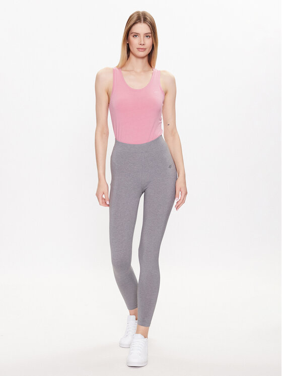 4F 4F Felső 4FSS23TTSHF581 Rózsaszín Regular Fit