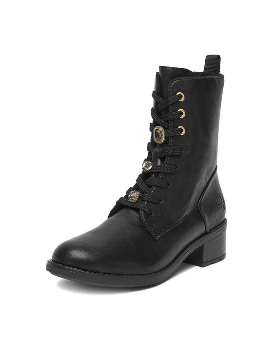 Rieker Rieker Schnürschuhe CEO-75432-00 Schwarz
