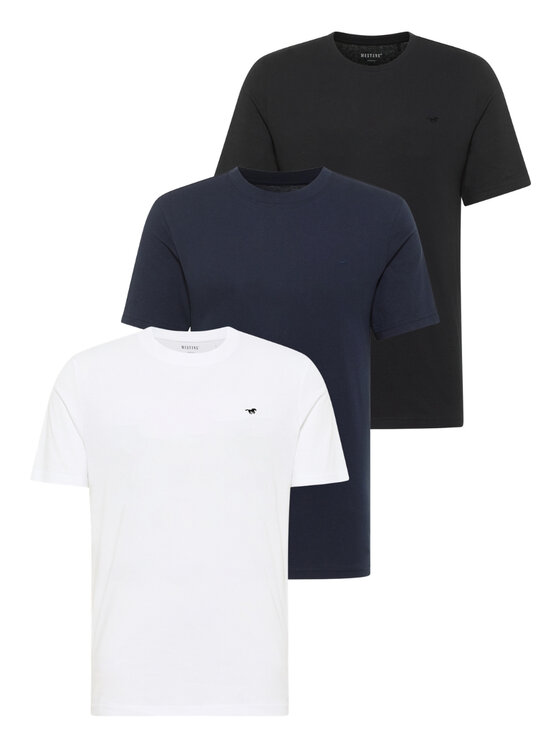 Mustang Mustang T-shirt Style Alex Nero Regular Fit
