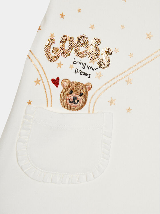 Guess Guess Набір кофта і штани A3BG20 K83S0 Écru Regular Fit