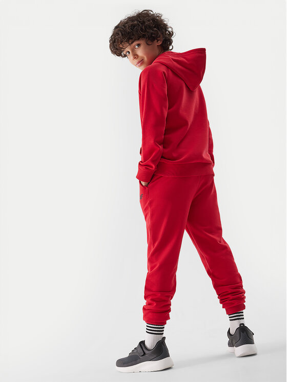 4F 4F Долнище анцуг 4FJWSS24TTROM591 Червен Regular Fit