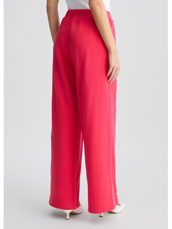 Liu Jo Liu Jo Spodnie materiałowe TA5059FS000X0674 Czerwony Regular Fit