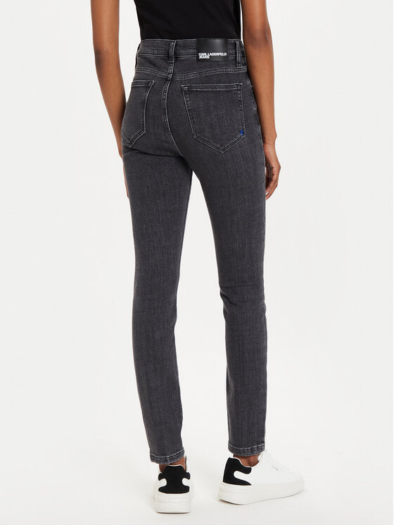 Karl Lagerfeld Jeans Karl Lagerfeld Jeans Jeans hlače 245J1102 Siva Skinny Fit