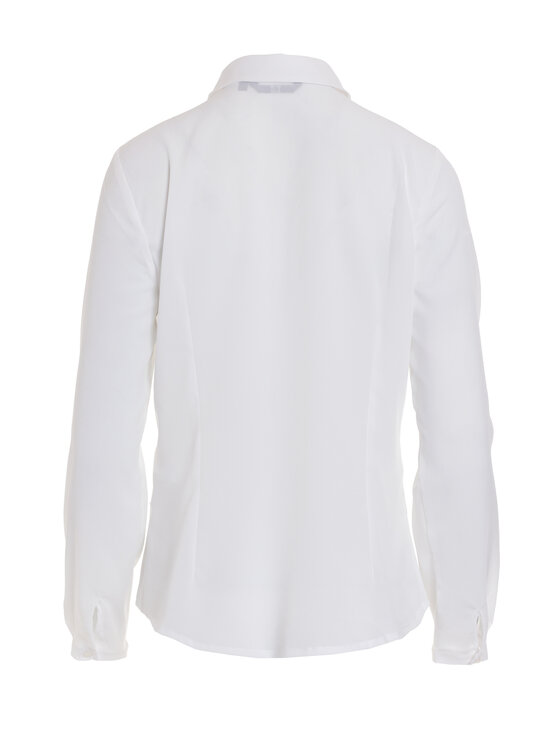 NIFE NIFE Bluzka Bluzka Écru Classic Fit