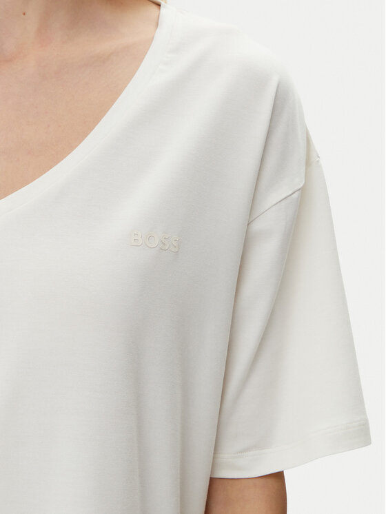 BOSS BOSS Тишърт CP Stripe 50535723 Кремав Relaxed Fit