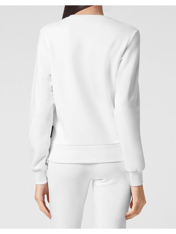 Plein Sport Plein Sport Longsleeve 3155 Bianco Regular Fit