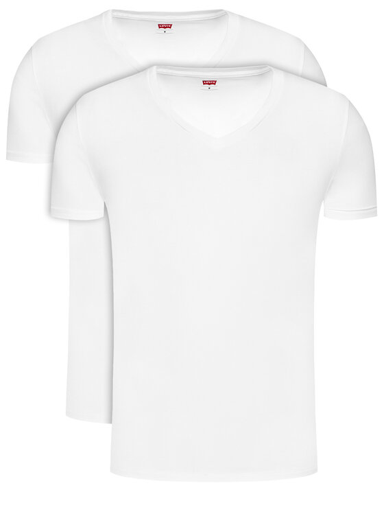 Férfi 2 póló készlet Levi's , Méret: XXL, Fehér, 905056001