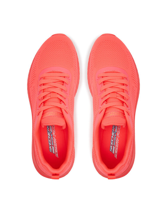 Skechers Skechers Tenisice Bobs Squad Chaos-Cool Rythms 117216/NCOR Koraljna
