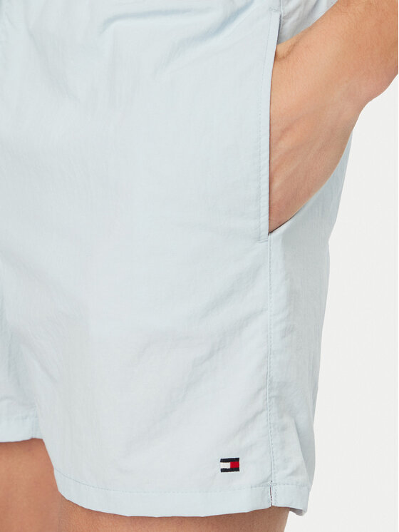 Tommy Hilfiger Tommy Hilfiger Plavecké šortky UM0UM03749 Světle modrá Regular Fit