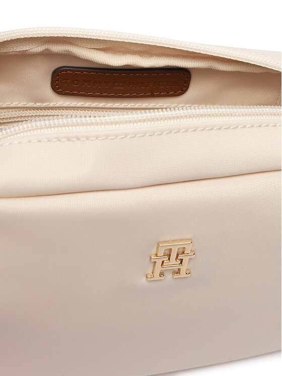 Tommy Hilfiger Tommy Hilfiger Ročna torba Popette Camera Bag AW0AW17704 Bež