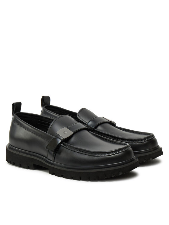 Calvin Klein Jeans Calvin Klein Jeans Mocasini Eva Apron Loafer Hdw YM0YM01252 Negru