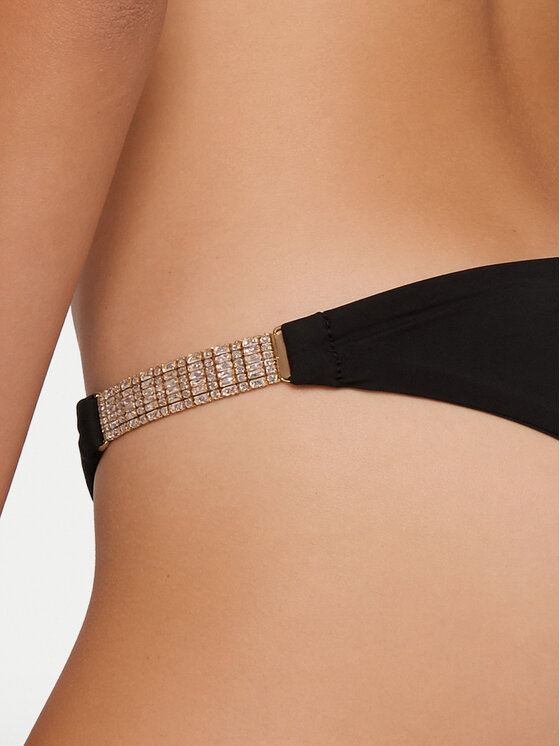 Guess Guess Spodný diel bikín E6GO26 KG272 Čierna