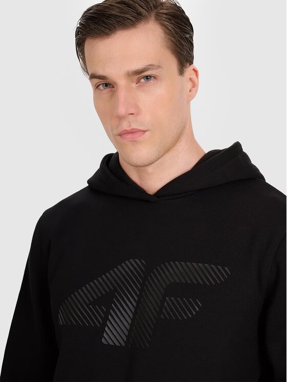 4F 4F Felpa 4FWMM00TSWSM1766-20S Nero Regular Fit