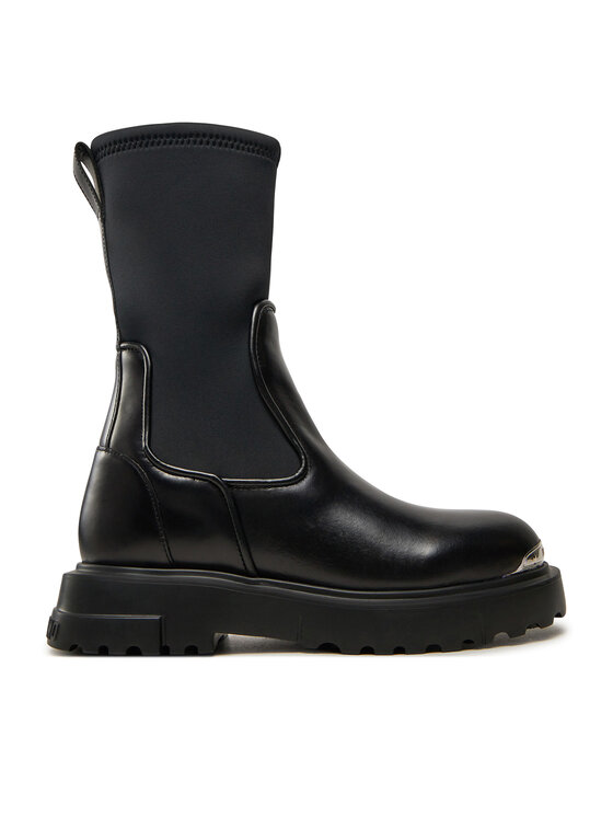LOVE MOSCHINO LOVE MOSCHINO Čizme JA24114G0LIM600A Crna