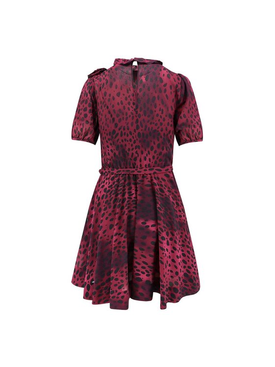 PINKO PINKO Sukienka codzienna Abito donna bayonne georgette Bordowy Regular Fit
