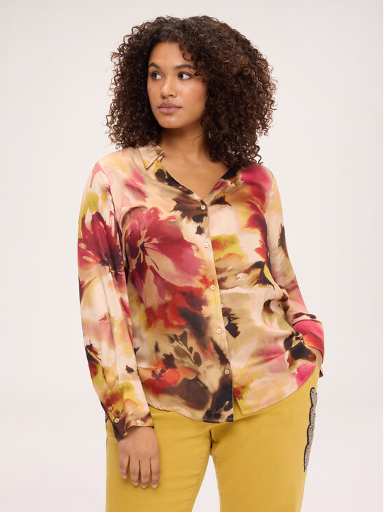 Fiorella Rubino Fiorella Rubino Camicia 5030T101559N0R2 Crema Regular Fit