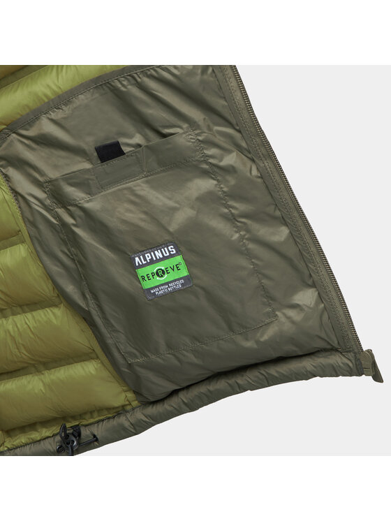 Alpinus Alpinus Kurtka przejściowa Ajusco Zielony Regular Fit