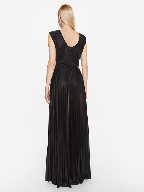 Kontatto Kontatto Rochie de seară M1419 Negru Regular Fit