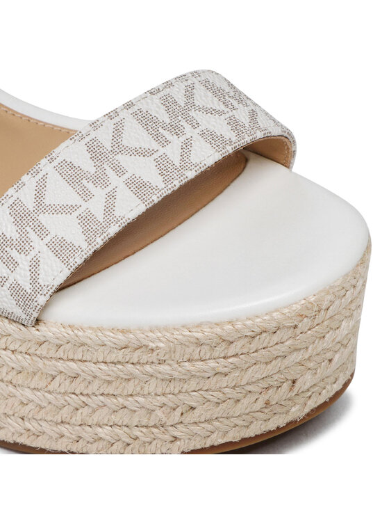 MICHAEL Michael Kors MICHAEL Michael Kors Espadryle Serena Wedge Espadrille 40S2SEMS1B Biały