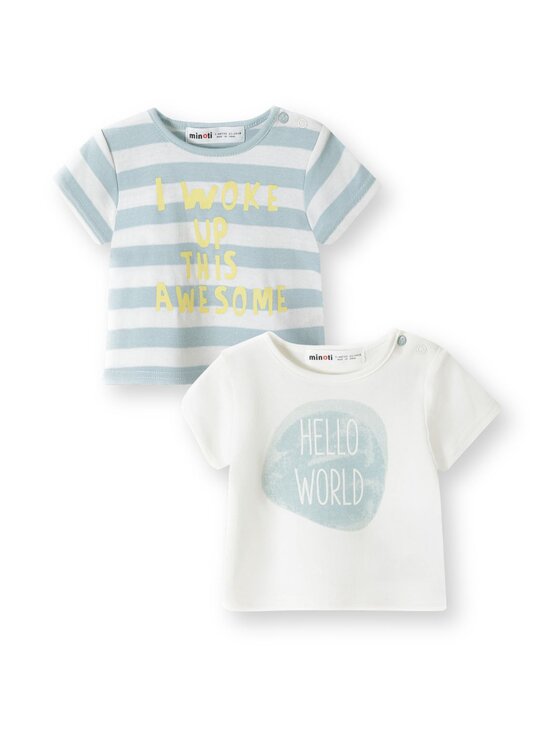 minoti minoti Komplet t-shirtów bold 2 Biały Regular Fit