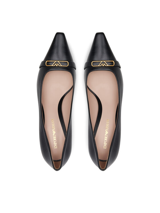 Emporio Armani Emporio Armani Обувки на ток X3E488 XF271 00002 Черен
