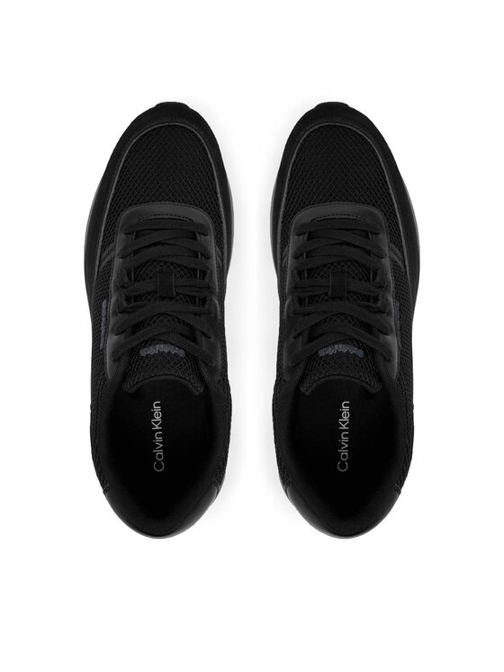 Calvin Klein Calvin Klein Sneakersy City Runner Laceup Ny-Rec Su HM0HM02215 Czarny