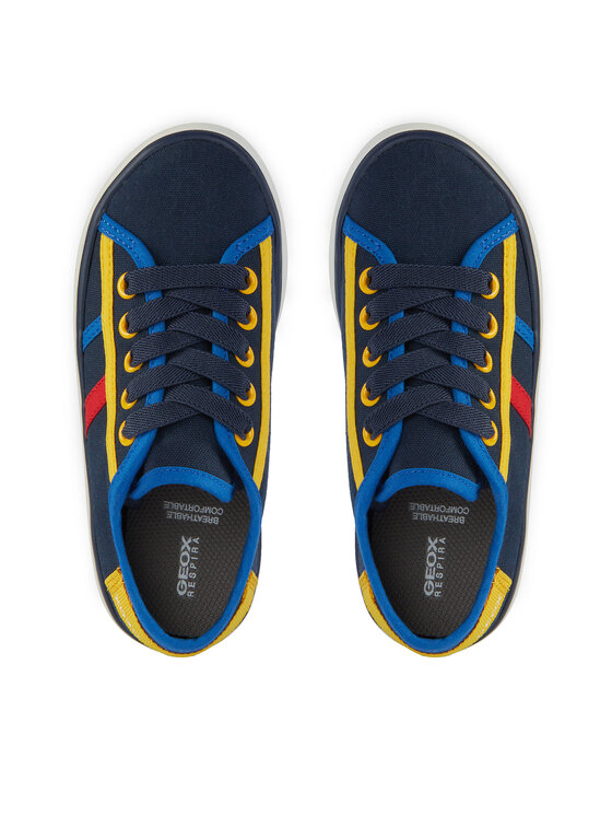 Geox Geox Laisvalaikio batai J Gisli Boy J455CA 00010 C4226 S Tamsiai mėlyna