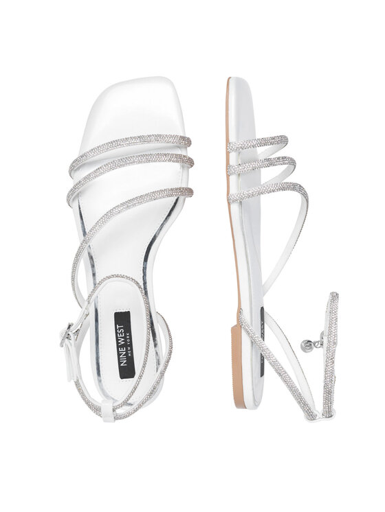 Nine West Nine West Sandały WFA2766-1 Biały