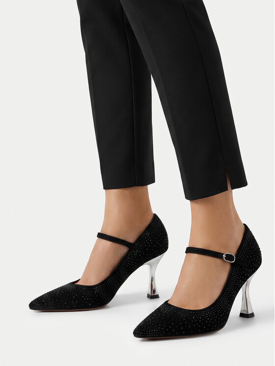 Nine West Nine West Pantofi cu toc subțire CEO-LP90858-296 Negru