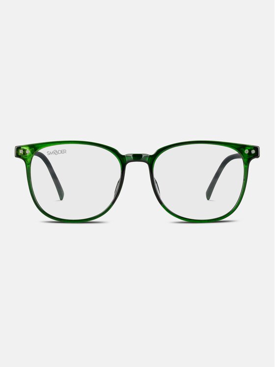 Okulary z filtrem blue light Smooder, Zielone, Rojas