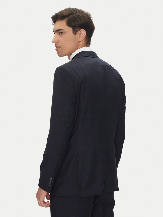 BOSS BOSS Oblek H-Jeckson 50546122 Tmavomodrá Regular Fit