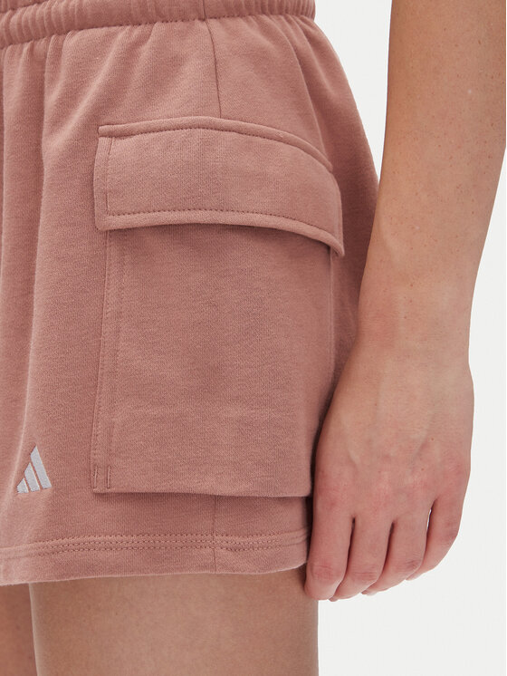 adidas adidas Pantaloni scurți sport Essentials Small Logo JC5703 Roz Loose Fit