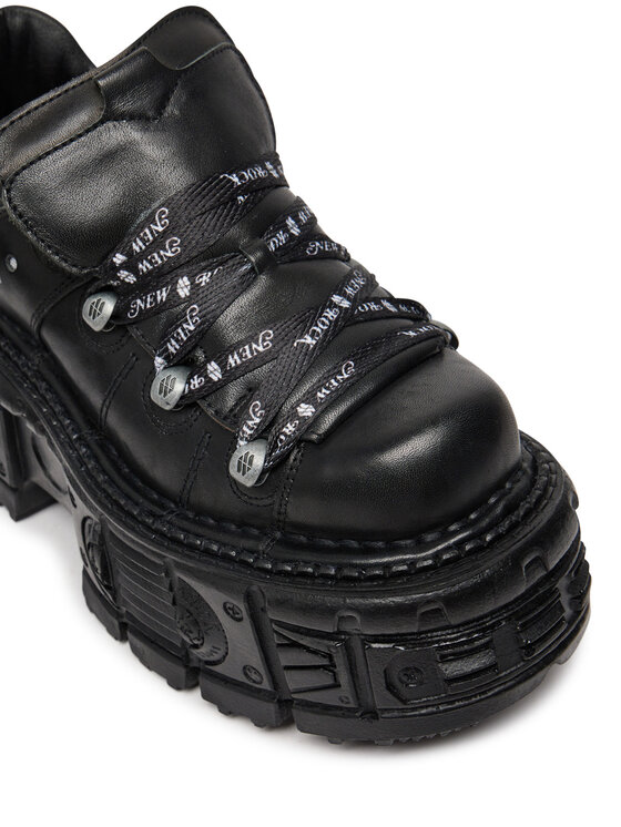 NEW ROCK NEW ROCK Snīkeri M-TANK120NSHLACE-S1 Melns